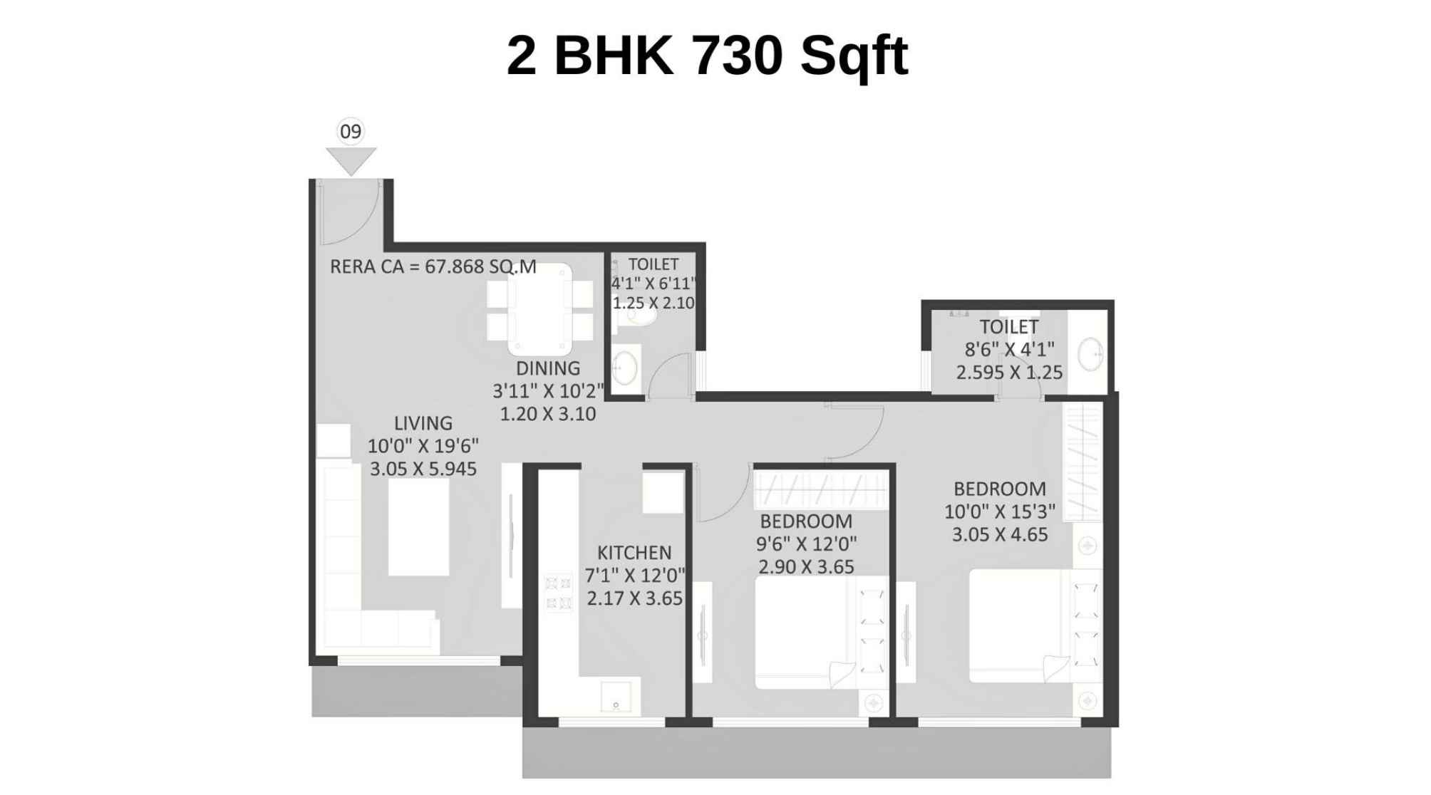 Maithili-The-Trellis-Floor-Plan-2-BHK-730-Sqft
