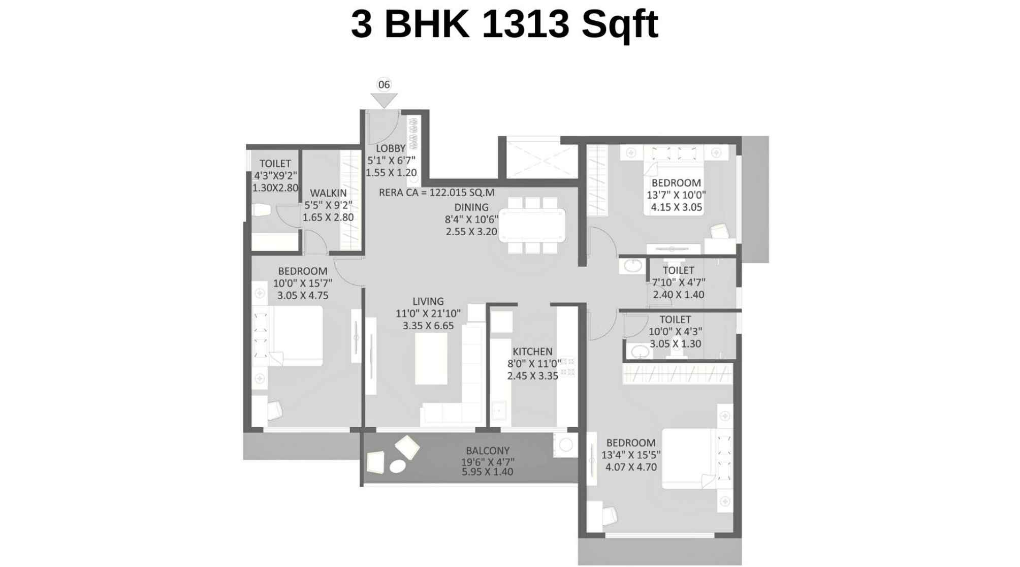Maithili-The-Trellis-Floor-Plan-3-BHK-1313-Sqft
