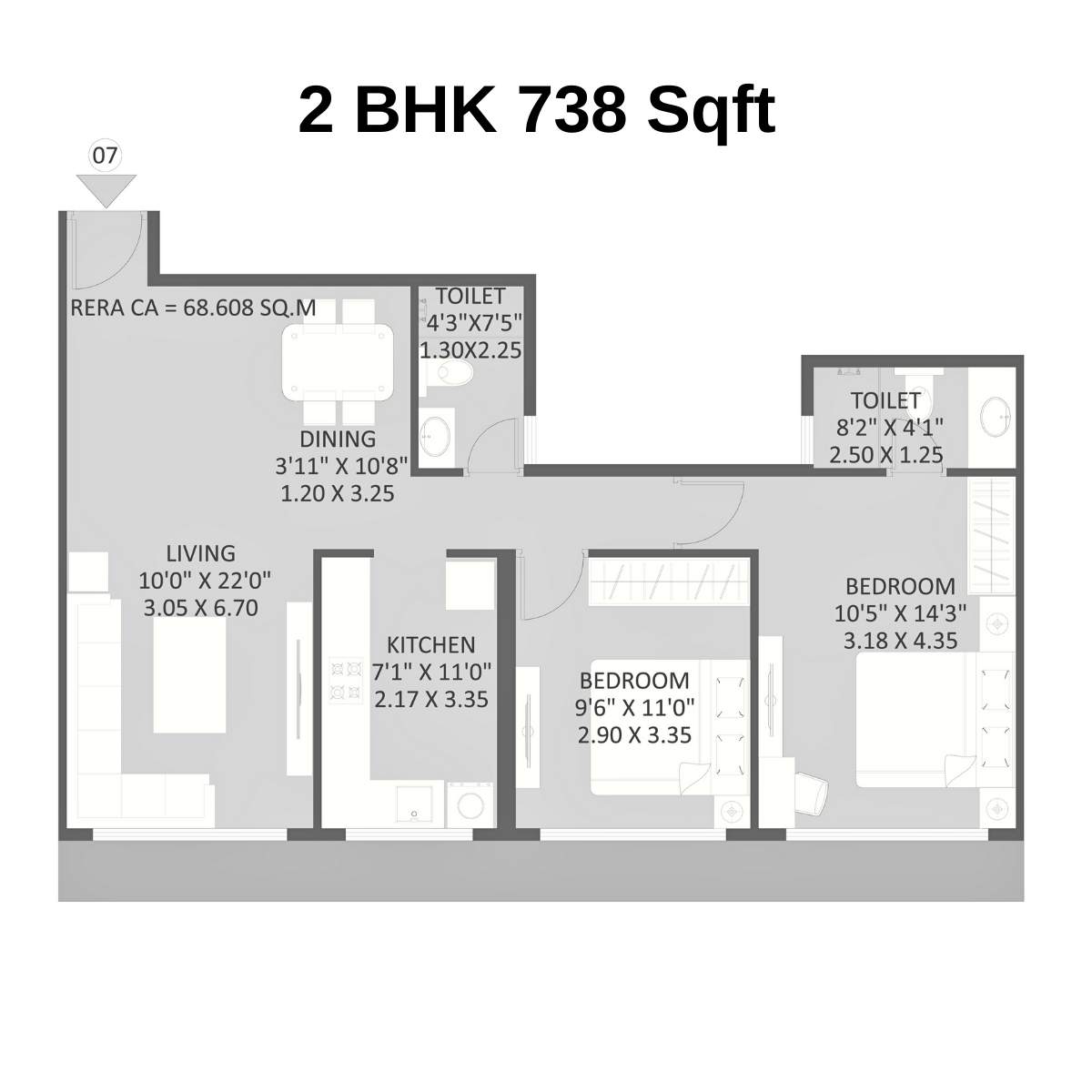 Maithili-The-Trellis-Floor-Plan-2-BHK-738-Sqft