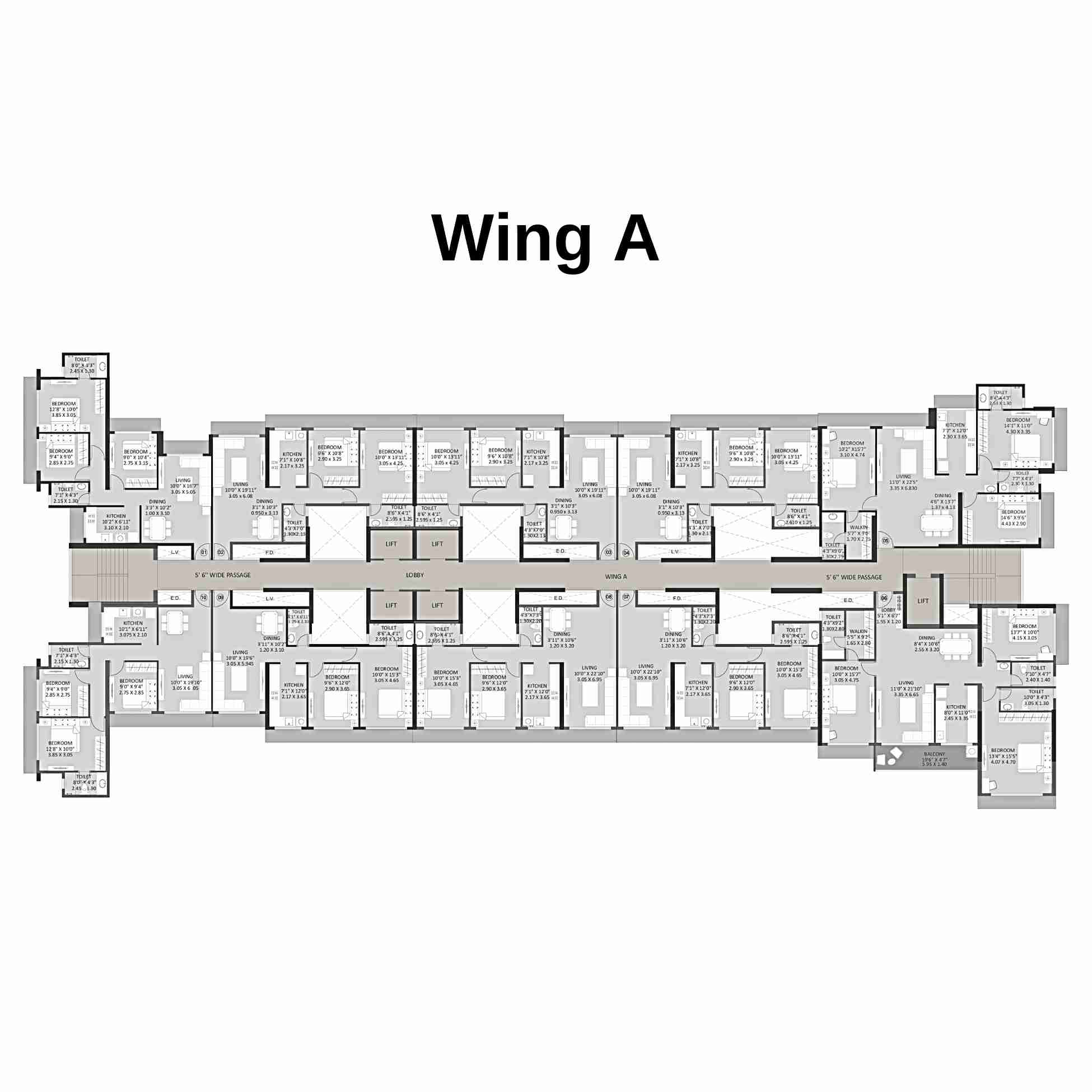 Maithili-The-Trellis-Floor-Plan-Wing-A